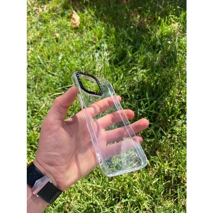 İphone 14 Plus Casetify Şeffaf Silikon Telefon Kılıfı