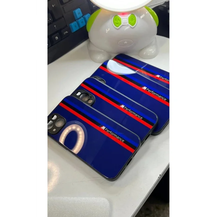 İphone 14 Plus Desenli Cam Kapak