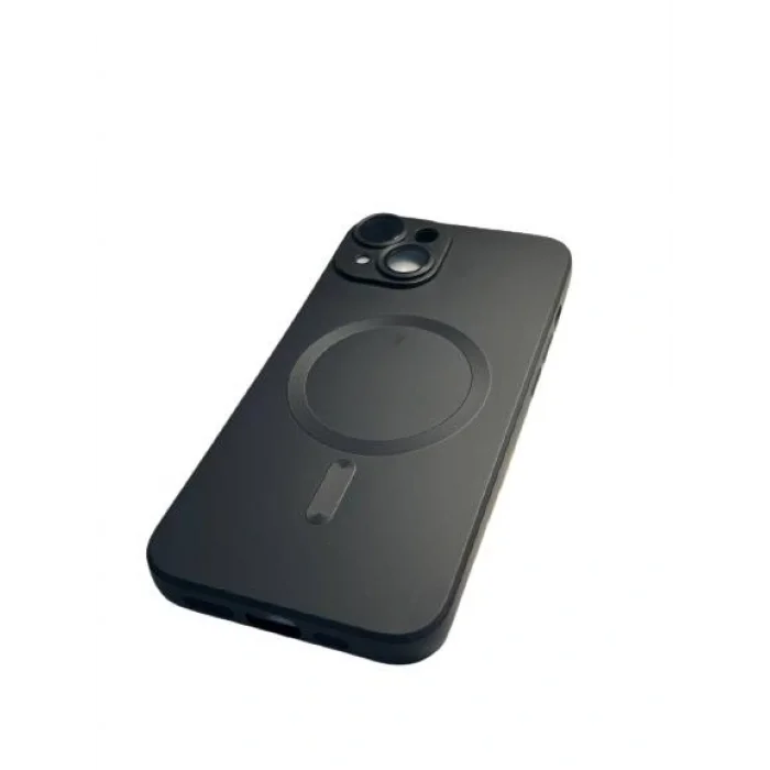 İphone 14 Plus Metalic Magsafe Silikon Kılıf