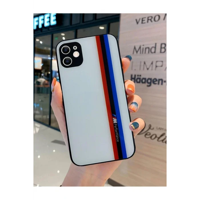 İphone 14 Pro M Performance Tasarımlı Cam Telefon Kılıfı
