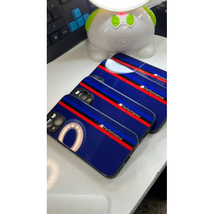 İphone 14 Pro M Performance Tasarımlı Cam Telefon Kılıfı
