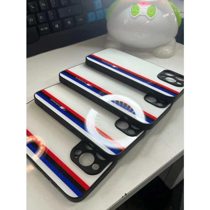 İphone 14 Pro M Performance Tasarımlı Cam Telefon Kılıfı