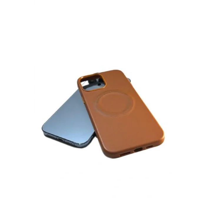 İphone 14 Pro Magsafe Leather Telefon Kılıfı Kılıf