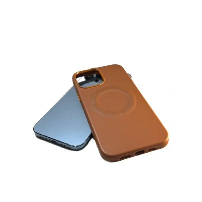 İphone 14 Pro Magsafe Leather Telefon Kılıfı Kılıf