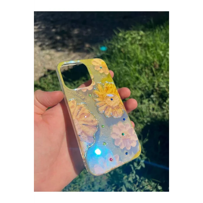 İphone 14 Pro Max 3 Boyutlu Özel Tasarım Silikon Cep Telefonu Kılıfı