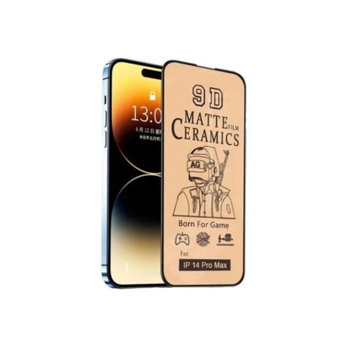 İphone 14 Pro Max Mat Tam Kaplayan Seramik Nano