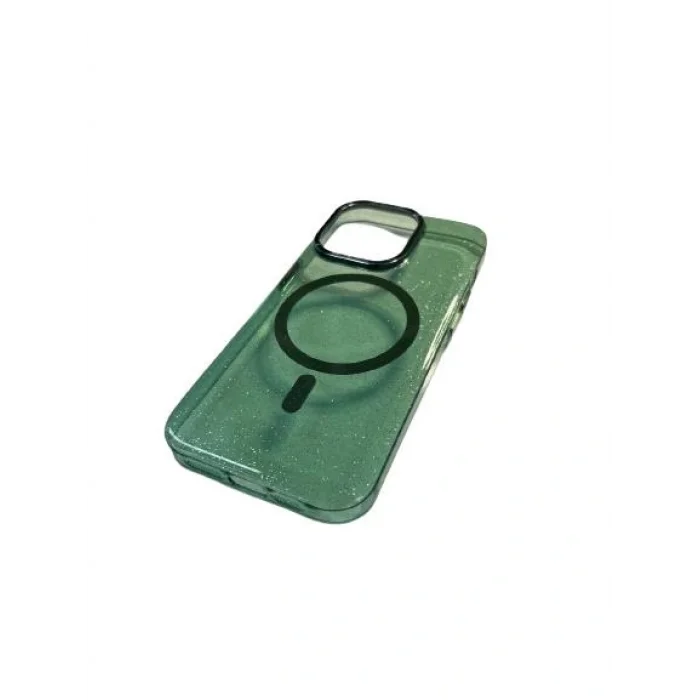 İphone 14 Pro Max Pixel Simli Sert Magsafe Telefon Kılıfı Kılıf