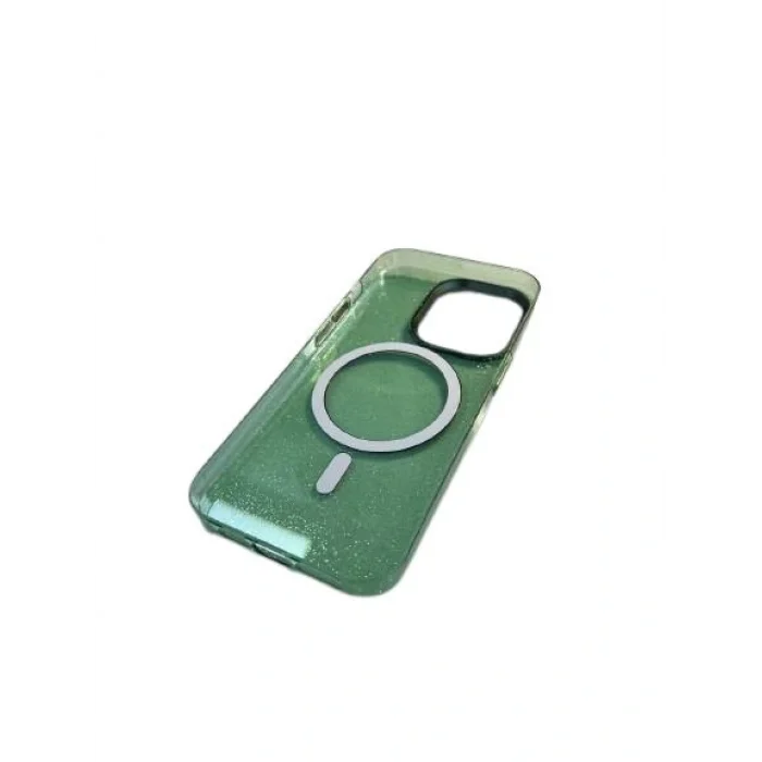 İphone 14 Pro Max Pixel Simli Sert Magsafe Telefon Kılıfı Kılıf