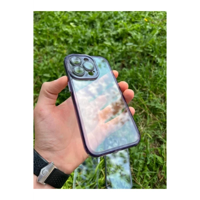 İphone 14 Pro Sp Lens Korumalı Silikon Telefon Kılıfı