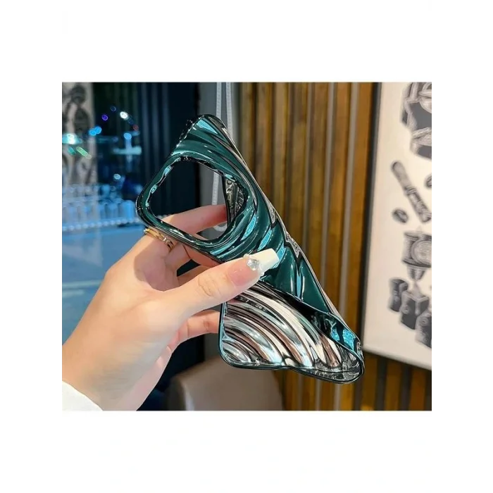 İphone 14 Ripples Parlak Darbelere Dayanıklı Silikon Kılıf