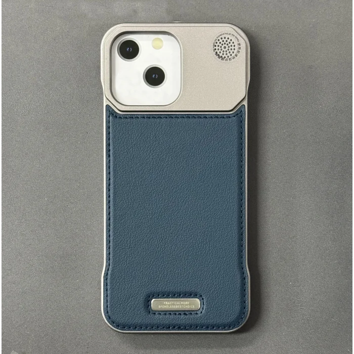 iPhone 15 Parfümlü Koku Hazneli MagSafe Uyumlu Deri Kılıf