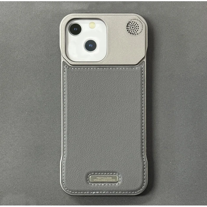 iPhone 15 Parfümlü Koku Hazneli MagSafe Uyumlu Deri Kılıf