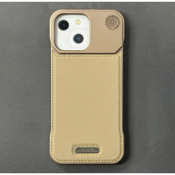 iPhone 15 Parfümlü Koku Hazneli MagSafe Uyumlu Deri Kılıf