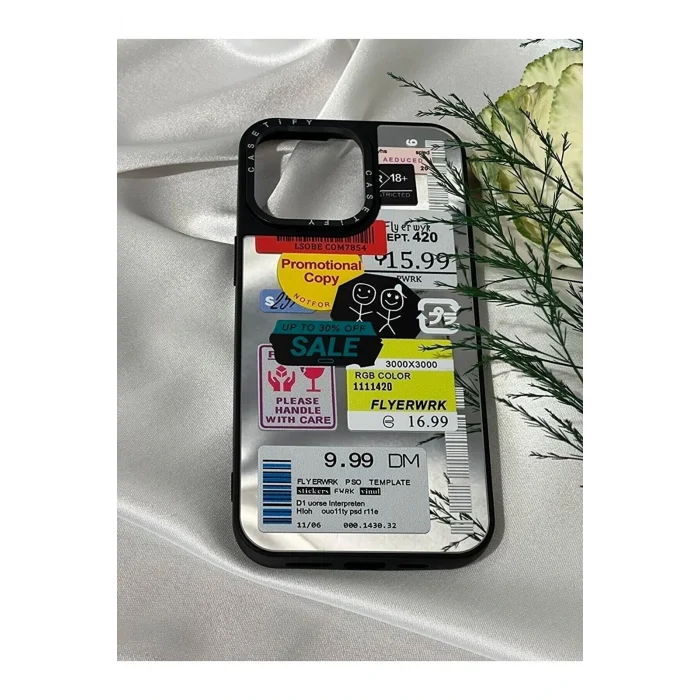 İphone 15 Pro Mirror Aynalı Cep Telefonu Kılıfı