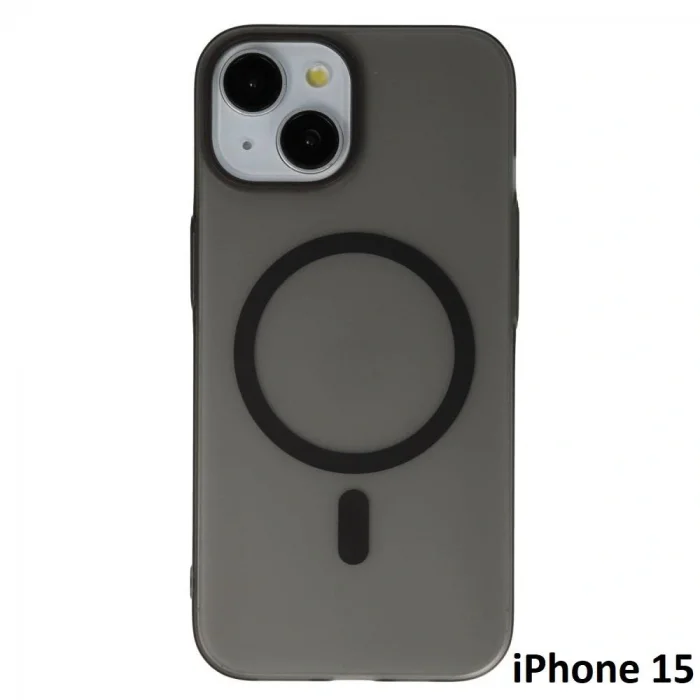 İphone 15 Tuna Buzlu Sert İnce Magsafe Telefon Kılıfı