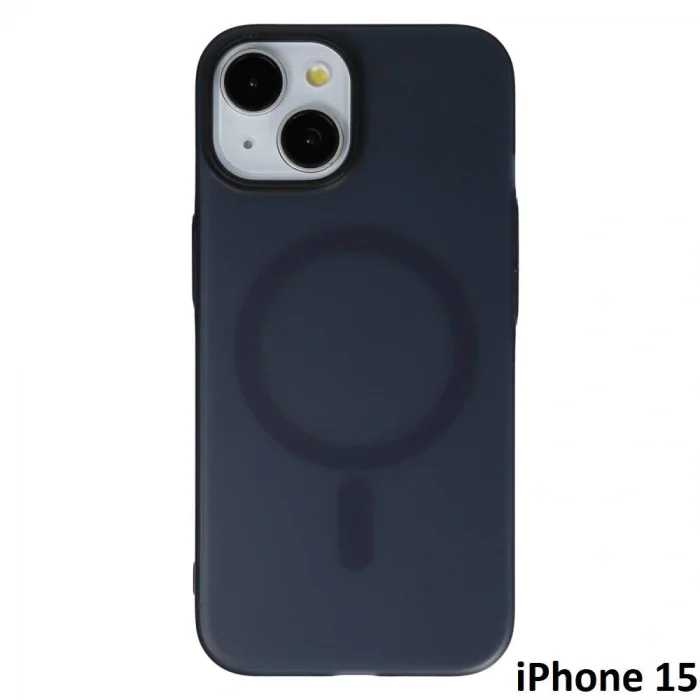 İphone 15 Tuna Buzlu Sert İnce Magsafe Telefon Kılıfı