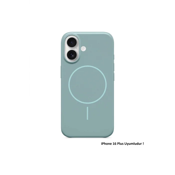 İphone 16 Plus Uyumlu Premium Özel Seri Magsafe Think Kılıf