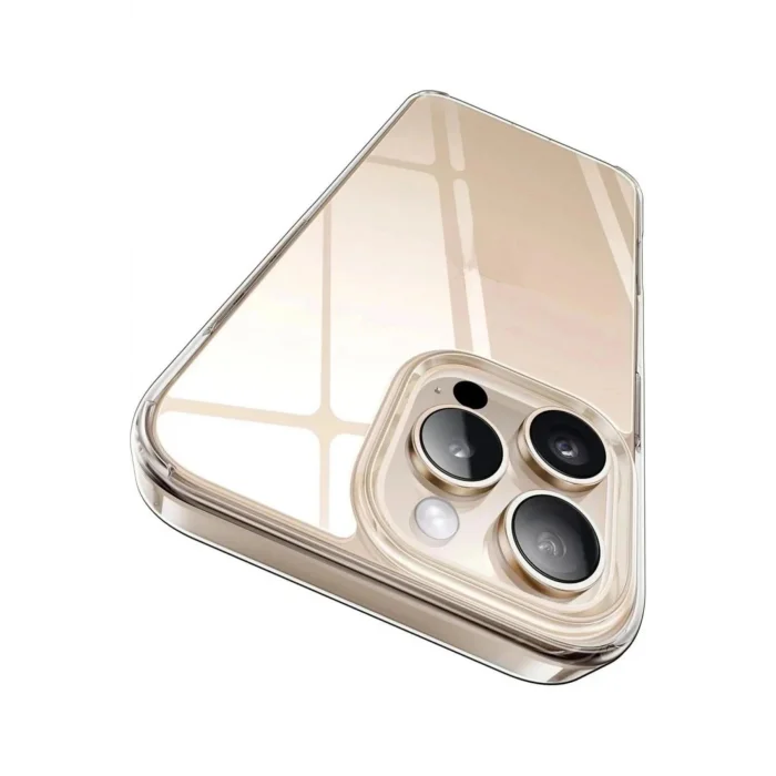 İphone 16 Pro Kılıf Süper Şeffaf Silikon Kapak