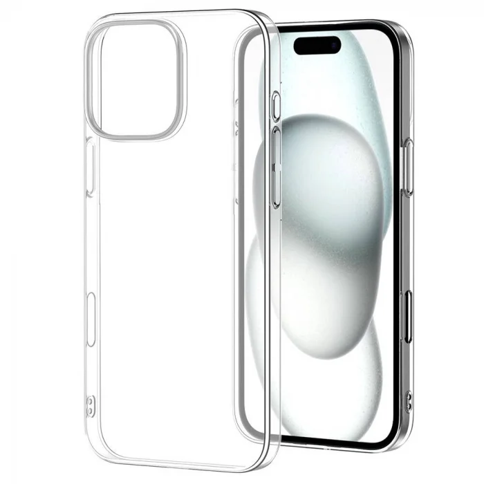 İphone 16 Pro Max Sert Şeffaf Kılıf