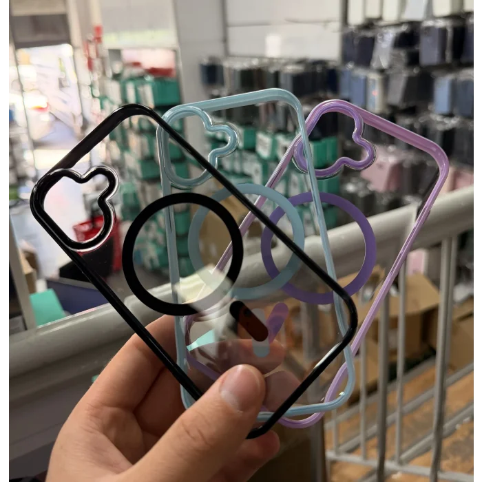 iPhone 17 Hrf Magsafe Akıllı Tuşlu Sararmaz Kılıf