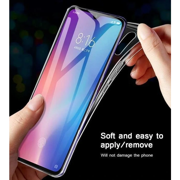 İphone 7-8 Esnek Şeffaf Silikon Cep Telefonu Kılıfı