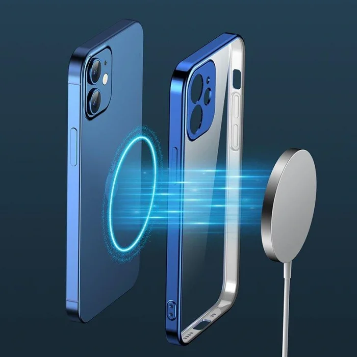 İphone New Beauty Elektro Çerçeveli Ultra İnce Kılıf