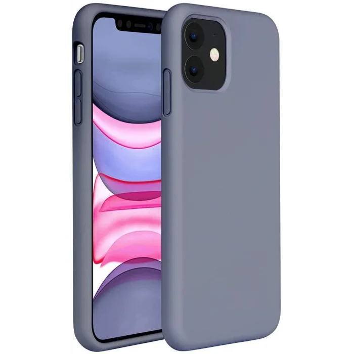 İphone Silikon Case Mikrofiber İç Arka Koruma Telefon Kılıfı