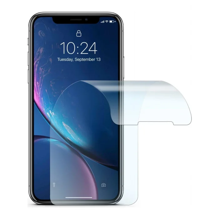 iPhone XR ile Uyumlu Okmore Nano Esnek 9H Ekran Koruyucu