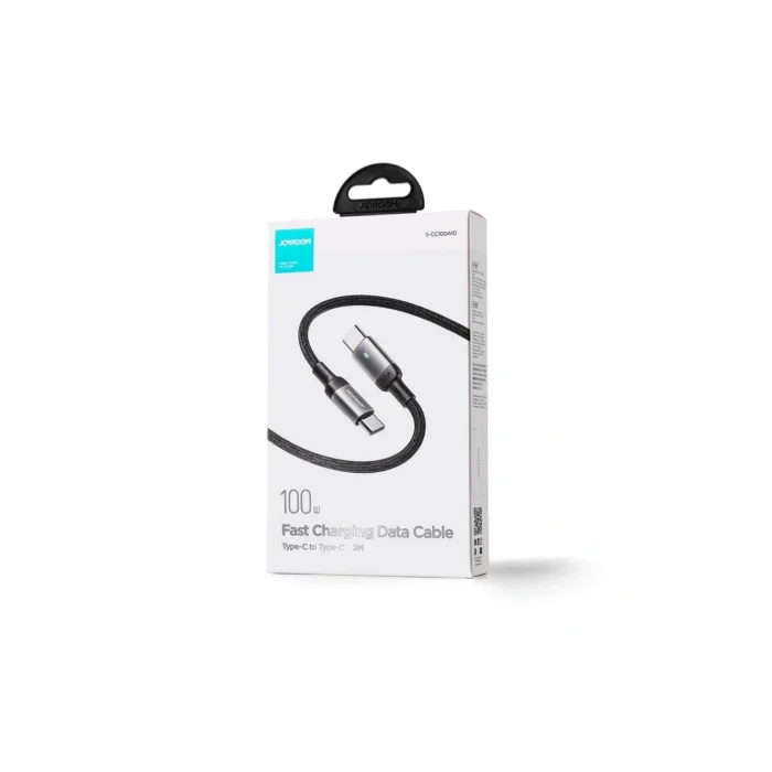 Joyroom 100W Type-Cden Type-C Örgü Şarj Ve Data Kablosu 3 Metre