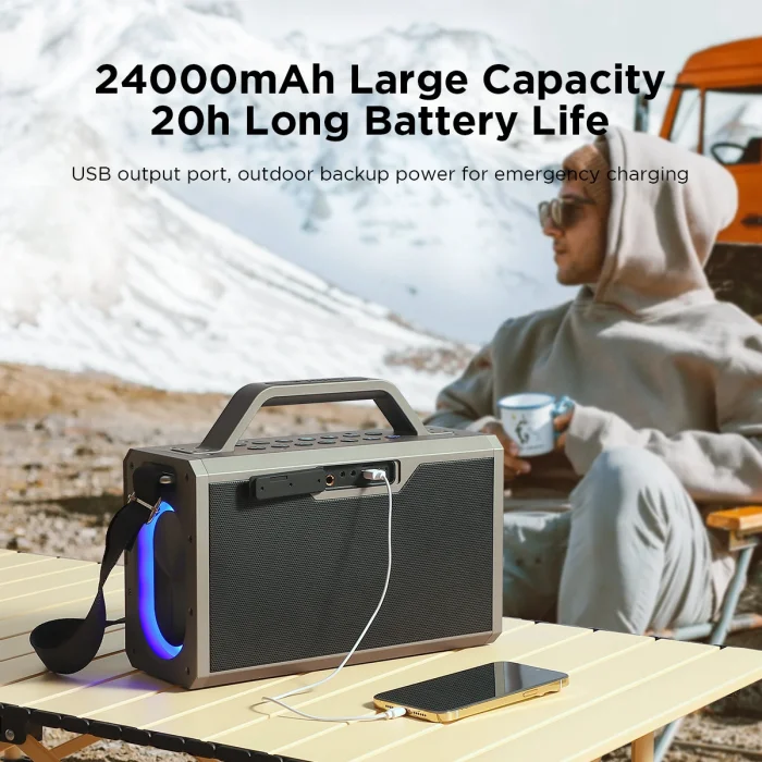 Joyroom JR-MW03 150w 2 Mikrofonlu 24.000 Mah Wireless Speaker