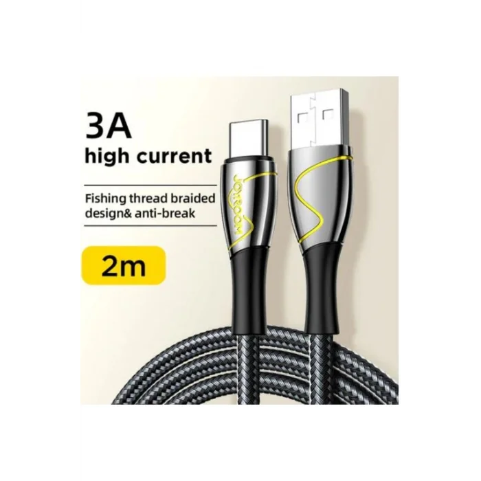 Joyroom 2 mt Usb Lighting Metal Kopmaz Kablo
