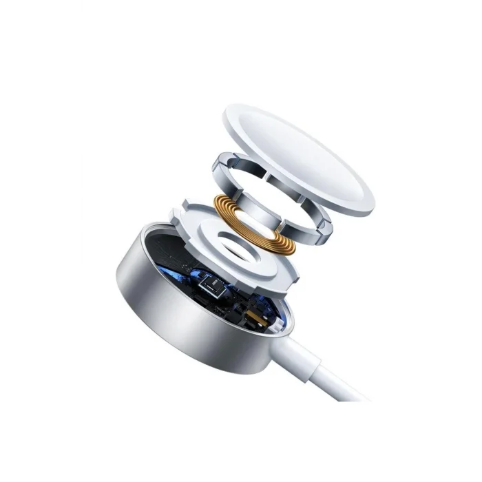 Joyroom 3ü 1 Arada Watch Magnetic Şarj + Lightning + Type-C Kablo