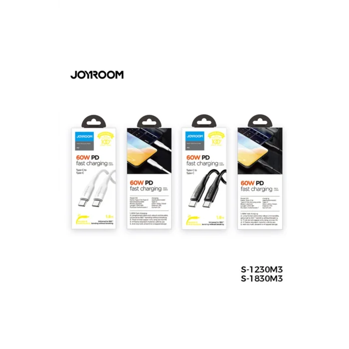 JOYROOM 60W TYP C TO TYP C KABLO