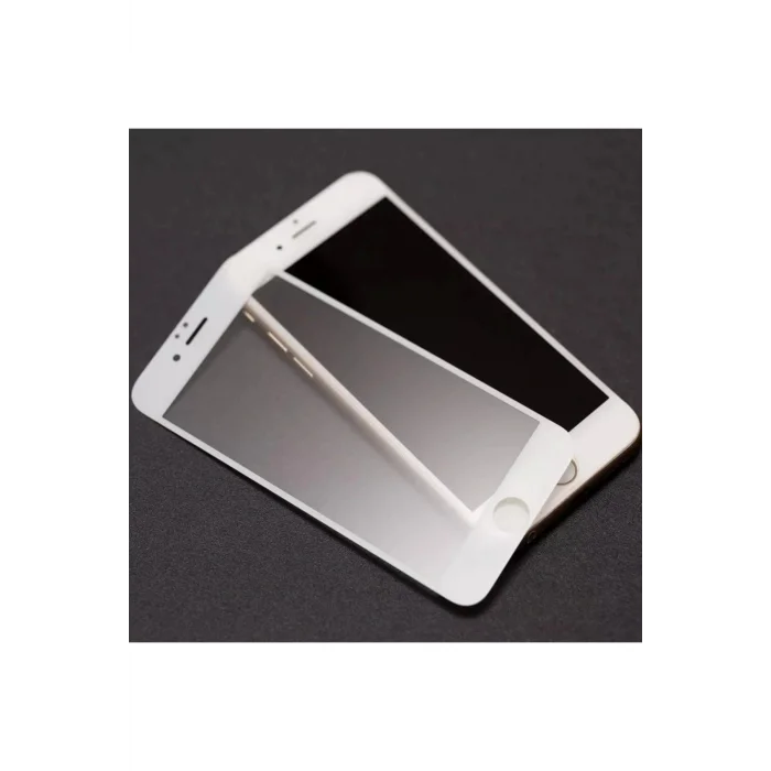 Joyroom Alen Matte Full Cam iPhone 7-8 Temperli Cam Ekran Koruyucu Beyaz