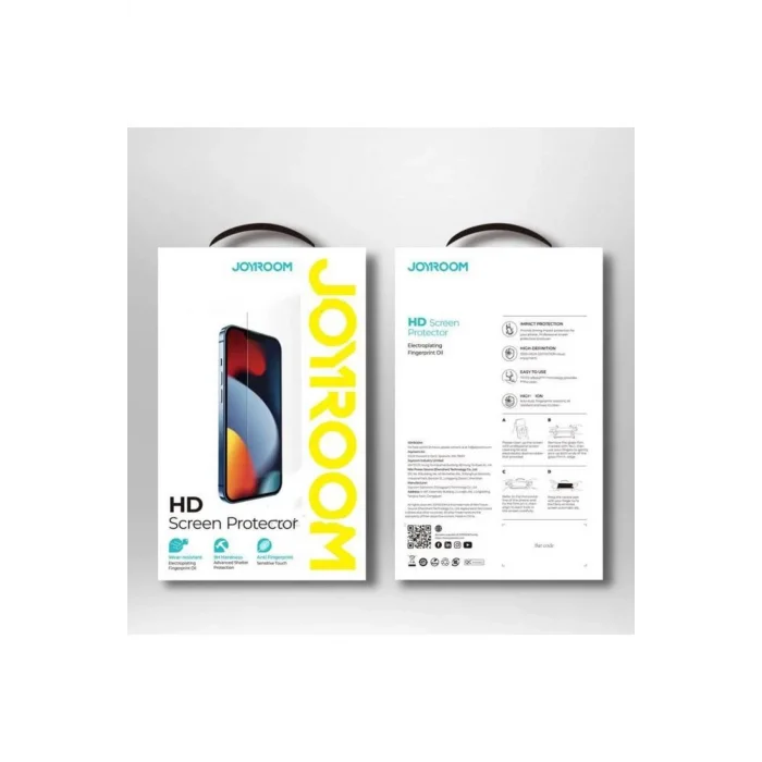 Joyroom İphone 14 Plus HD Temperli Cam Ekran Koruyucu