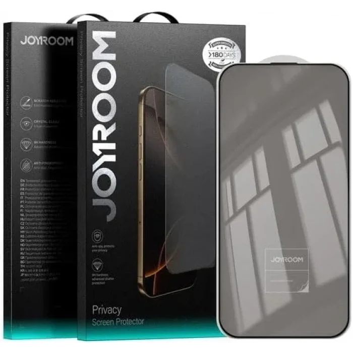 Joyroom İphone 18 Pro Privacy Cam Ekran Koruyucu