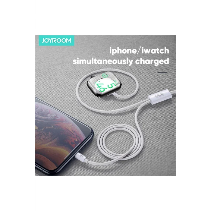 JOYROOM İPHONE WATCH 2 İN 1 ŞARJ KABLOSU