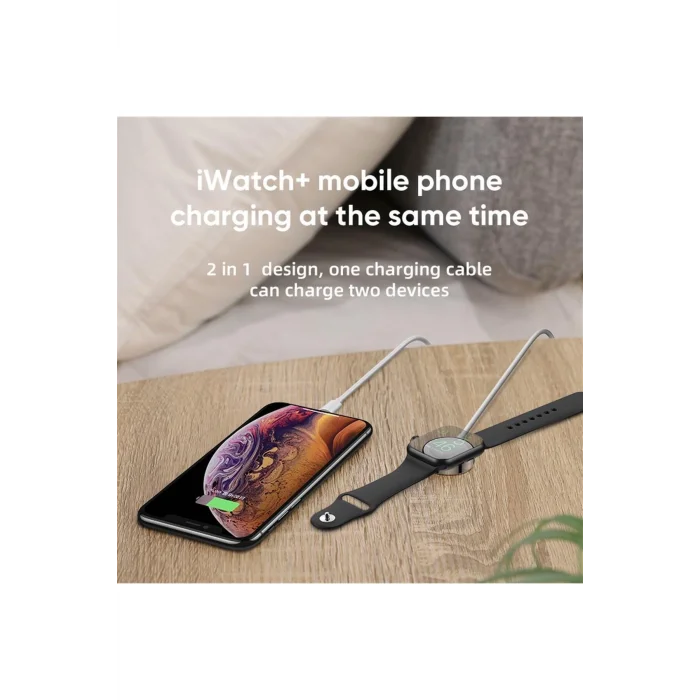JOYROOM İPHONE WATCH 2 İN 1 ŞARJ KABLOSU