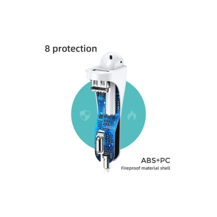 Joyroom JR-CP1 Bluetooth 5.0 Kablosuz Kulaklık Araç içi Hızlı Şarj