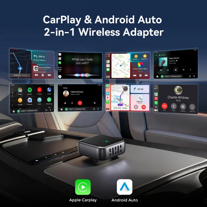 Joyroom JR-CP3 Carplay/Android Auto 2-in-1 Kablosuz Çevirici
