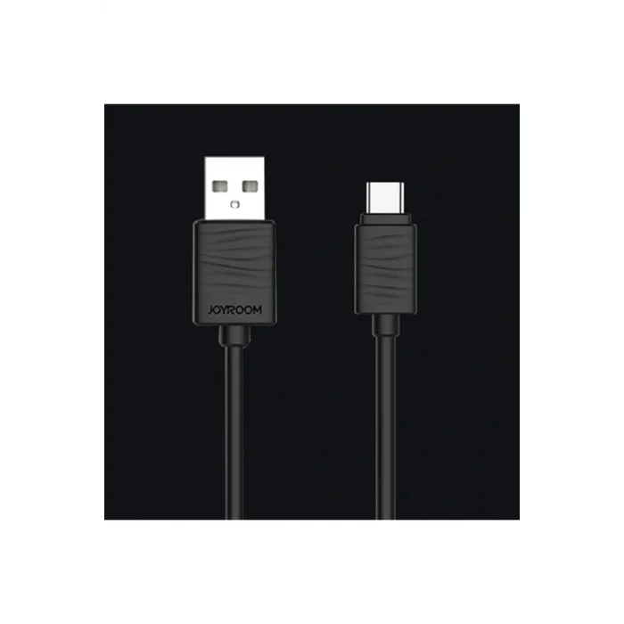 Joyroom JR-S118 Type-C USB Hızlı Şarj ve Data Kablosu 1m Siyah