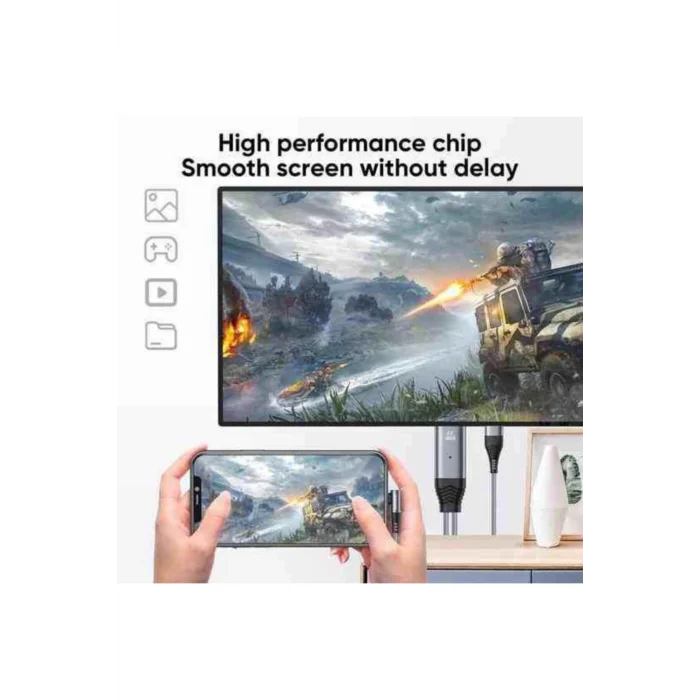 Joyroom Lighting to Hdmi 4K Kablo