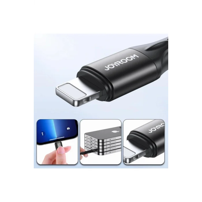 Joyroom S-1024N1 PD Hızlı Şarj ve Data Kablosu Type-C to Lightning 20W 1M