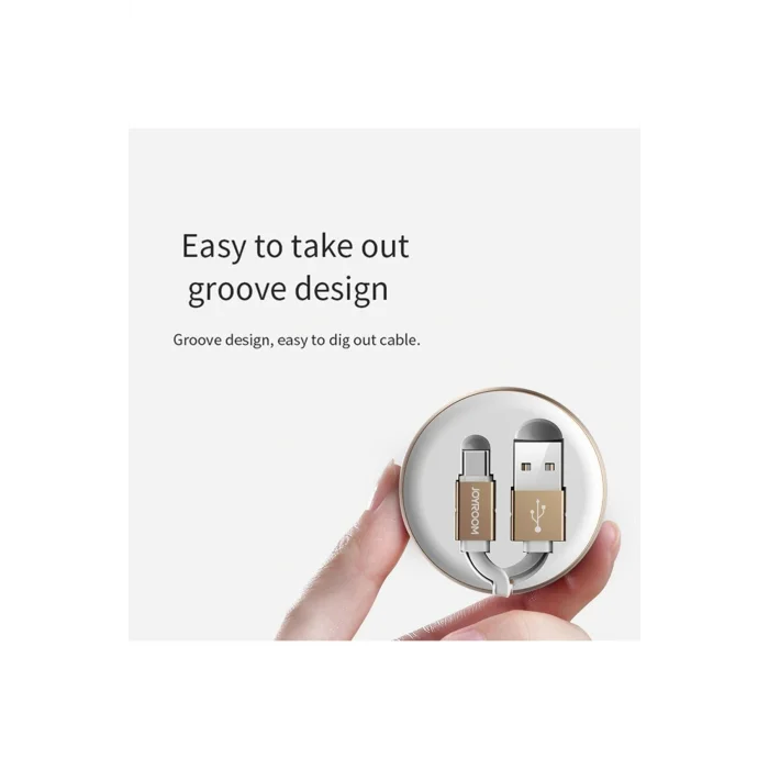 Joyroom S-M346 Uzatılabilir Type-C Hızlı Şarj ve Data Kablosu Beyaz