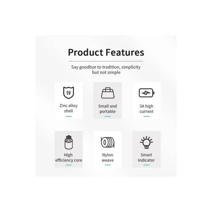 Joyroom S-M411 Sharp Serisi Mikro Şarj ve Data Kablosu 2 M Kırmızı