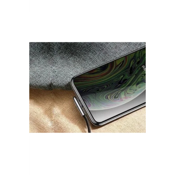 Joyroom S-M98K 1.2M 3A Lightning Şarj ve Data USB Kablosu Kırmızı