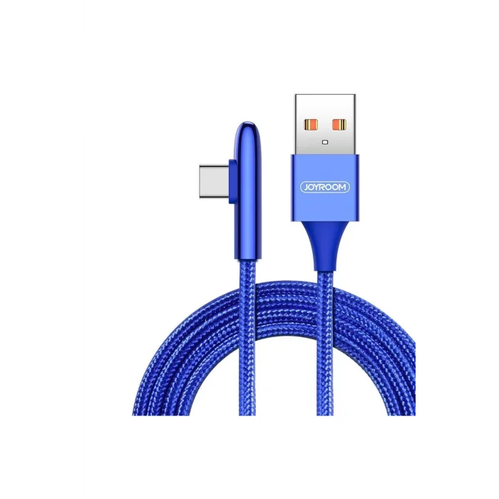 Joyroom S-M98K 1.2M 3A Type-C Şarj ve Data USB Kablosu Mavi