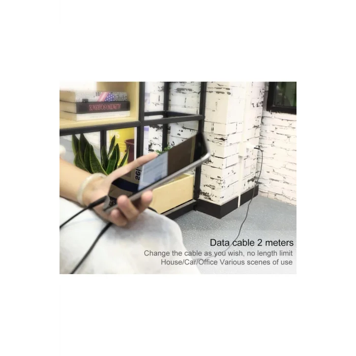 Joyroom S-T507M Type-C Şarj ve Data Kablosu 2 Metre Beyaz