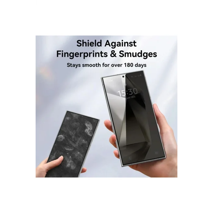 Joyroom Samsung Galaxy S24 Uyumlu Privacy Hayalet Full Cam Ekran Koruyucu