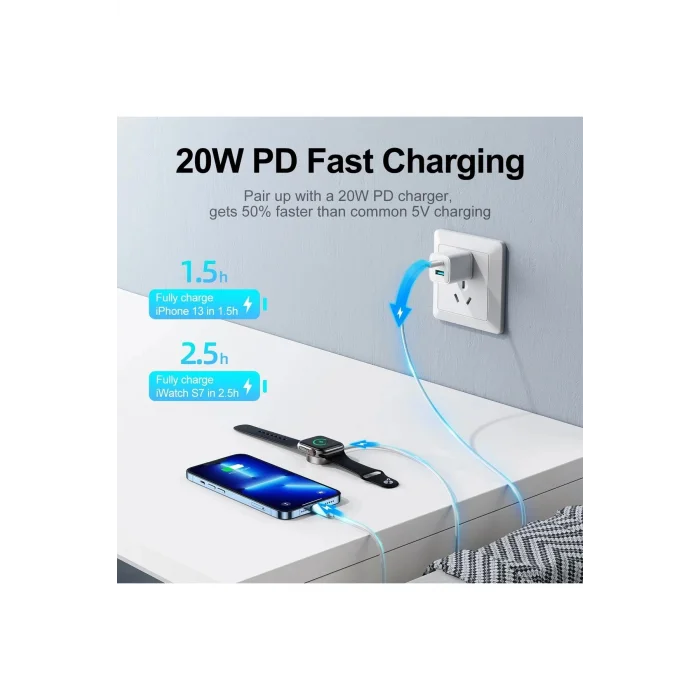 Joyroom Type-C İphone Watch 2İN1 Manyetik Şarj